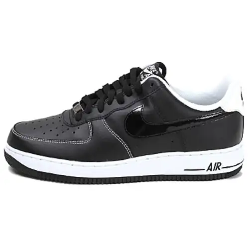 Nike Air Force 1 Premium Slip Resistant Abrasion Resistant Low top Skateboard Shoes Men's Black