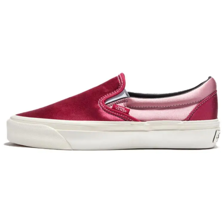 Vans Slip on Low top Skateboard Shoes Unisex Red