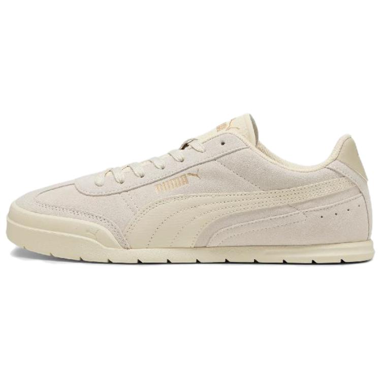 PUMA Super Turino Leather Low top Skateboard Shoes Unisex Ecru