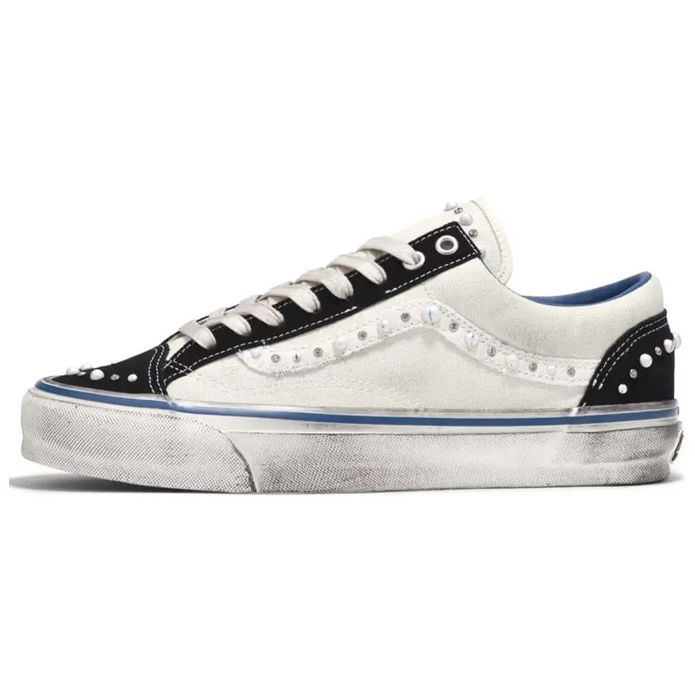 Vans Old Skool 36 Abrasion Resistant Lightweight Wear resistant And Lightweight Low top Skateboard Shoes Unisex
