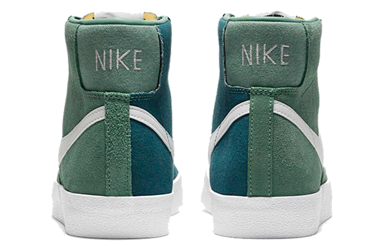 Кеды Nike Blazer 77 VNTG Suede Mix (зеленые) — Зелёный — фото 5