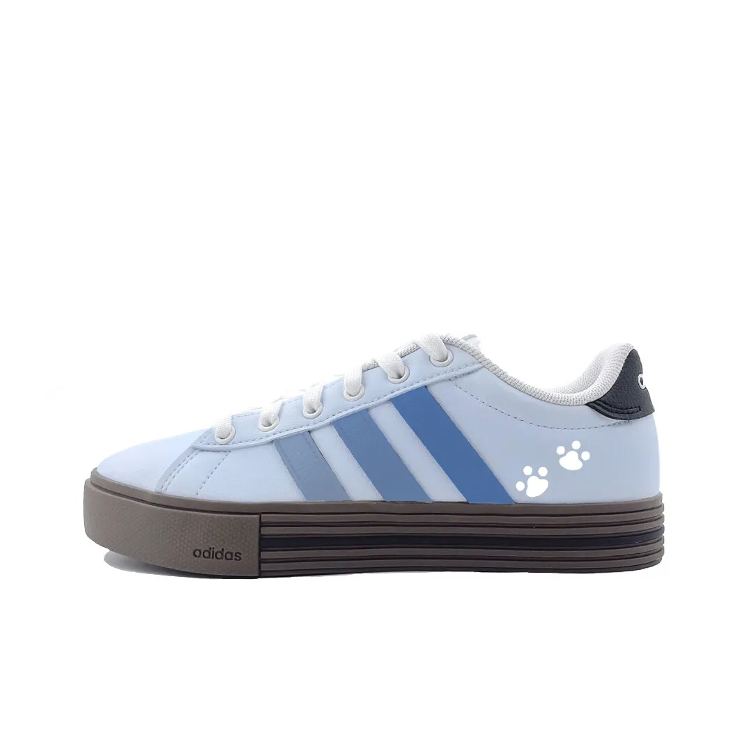 Adidas Daily 4.0 Maris Sal Flowing Niche Design, Couple's, Campus Style White Sneakers Comfortable Abrasion Resistant