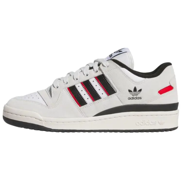 Forum Adidas Originals 84 Low Adv 'White Black Scarlet'
