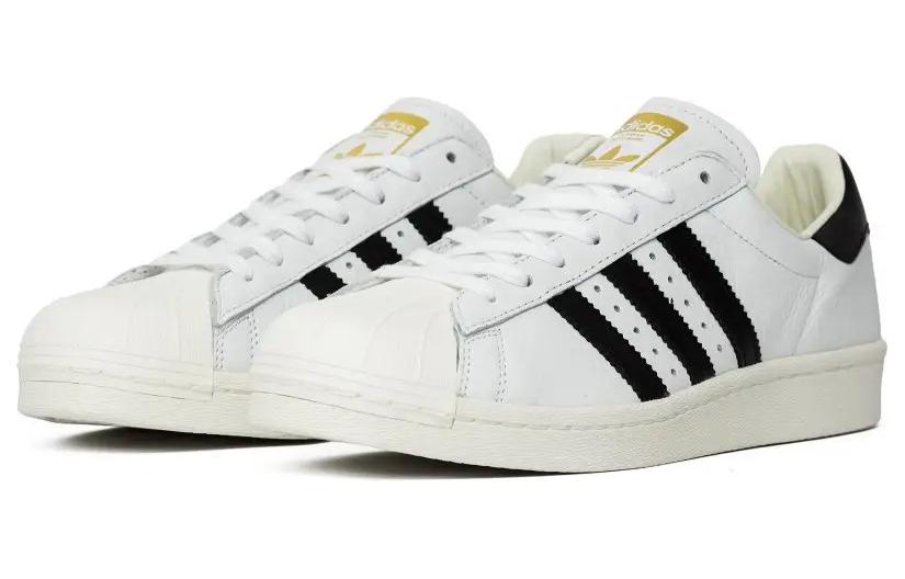 Мужские кеды adidas originals Superstar (бело-черные) — фото 3