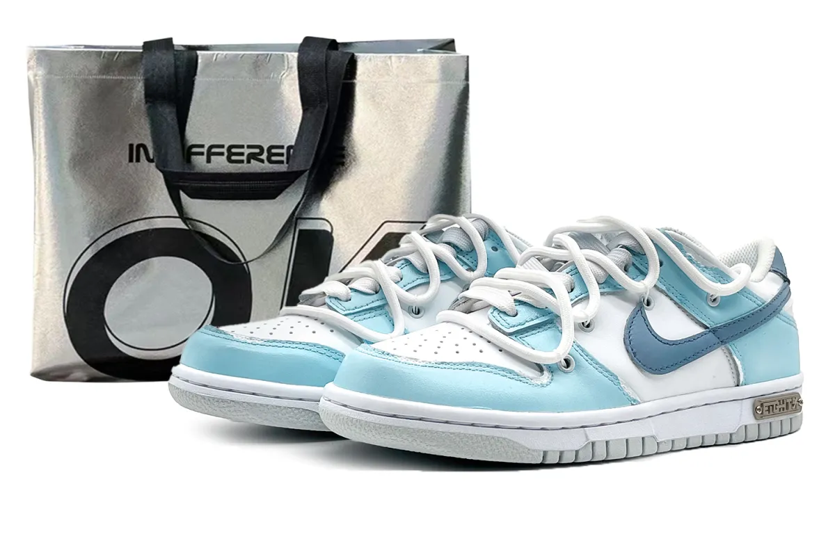 Nike EIGHT% Blue Bell Slip Resistant Cushioning Abrasion Resistant Low top Skateboard Shoes Men's