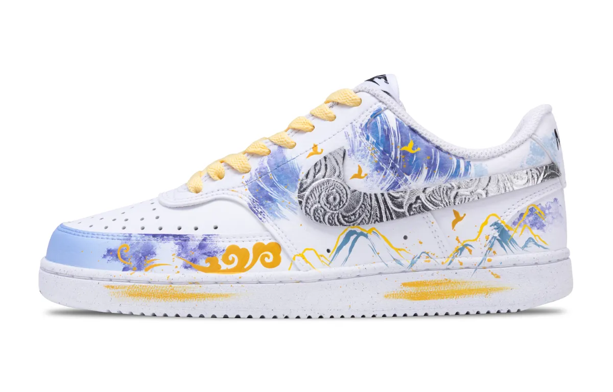 Nike Court Vision 1 Skate Shoes Men's Low-top White