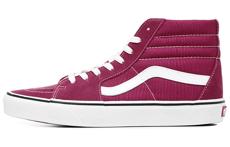 Vans SK8 Hi Shoes Pink Purplered Women's
