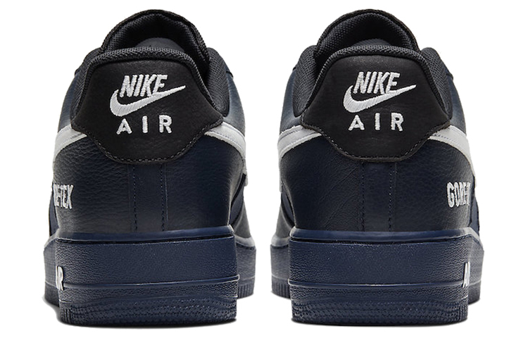 Кроссовки Nike Air Force 1 Gore-Tex (темно-синие) — Тёмно-синий — фото 4