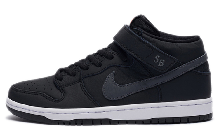 Nike Sb Dunk Mid Iso Orange Label Black Dark Grey
