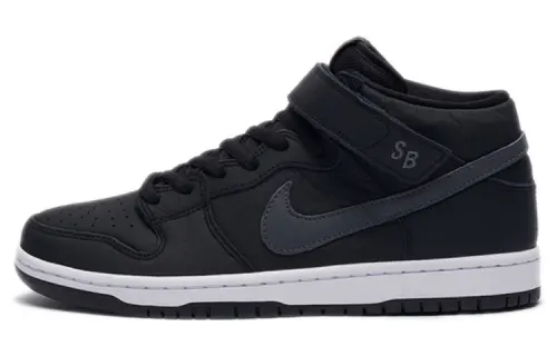Nike Sb Dunk Mid Iso Orange Label Black Dark Grey