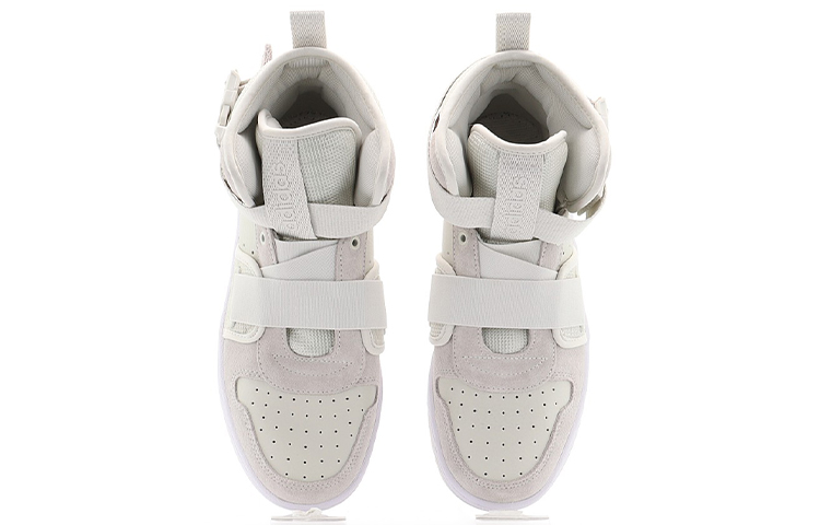 Мужские кроссовки adidas neo Hoops 2.0 Utx (бежевый / серый) — фото 4