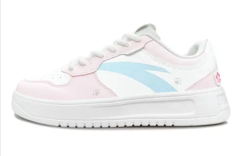 Anta Peach Soda Cat Paw Slip Resistant Cushioning Abrasion Resistant Slip Resistant Cushioning Abrasion Resistant