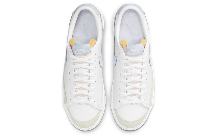 Женские кроссовки Nike Blazer '77 (бело-синие) — Белый / синий — фото 4
