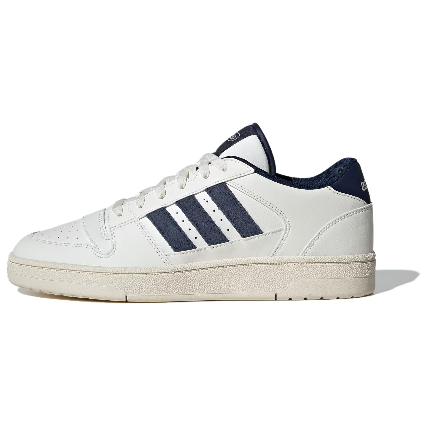 Adidas BREAK START Low top Skateboard Shoes Men's White Blue