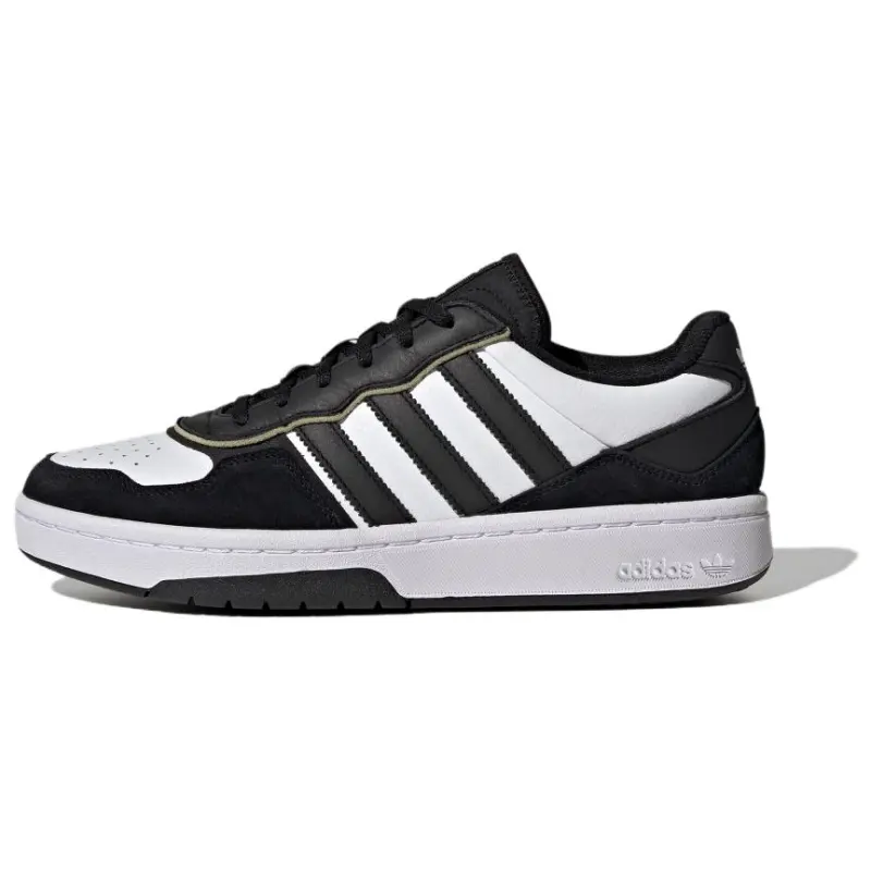 Adidas Originals Courtic Suede Low top Skateboard Shoes Unisex Black White