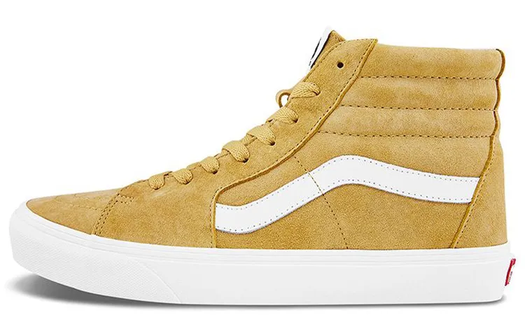 Vans SK8 Hi Brown Yellow Unisex 'Brownyellow White'