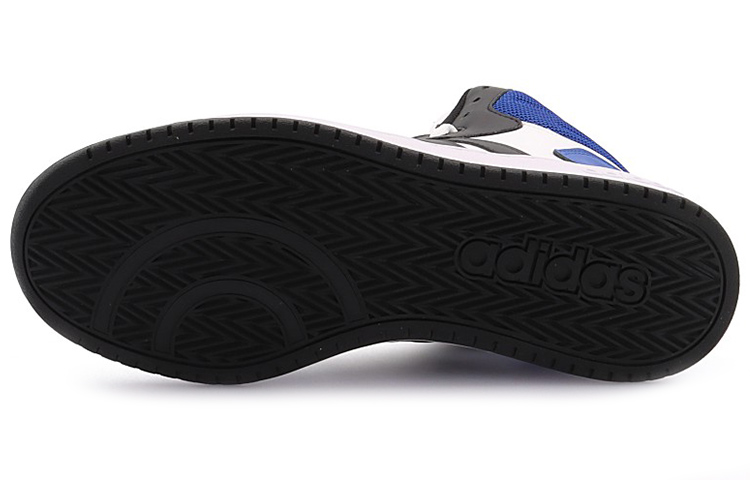 Мужские кеды adidas neo Hoops 2.0 (бело-синие) — фото 7