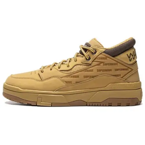 Li Ning Wave MID FLEECE Minimalist Style Versatile, Soft Rebound, Platform Height Increasing, Fleece Lined Comfortable