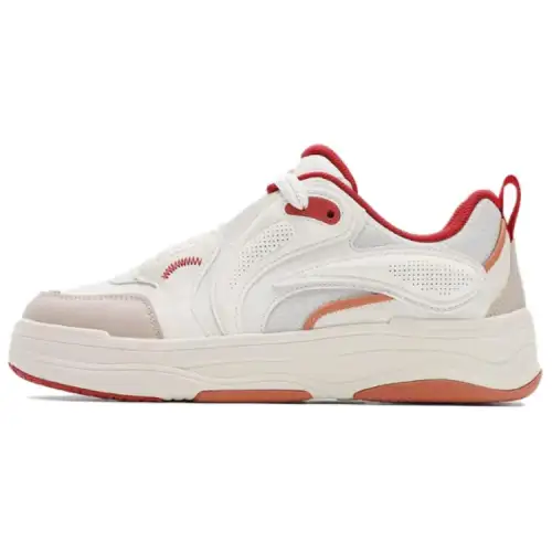 FILA Slip Resistant Abrasion Resistant Low top Skateboard Shoes Men's White Umber