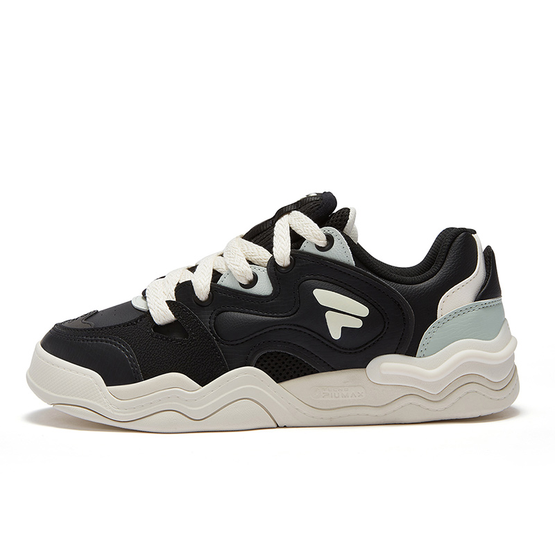 Женские кеды Fila Kickdx (черно-серые)