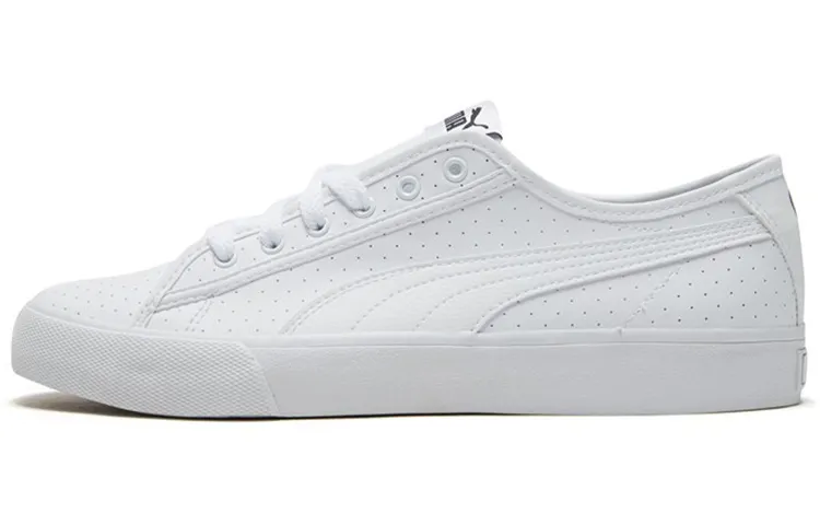 PUMA Bari Low Tops Casual Skateboarding Shoes Unisex White