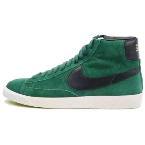 Nike Blazer Mid Gorge Green Slip Resistant Abrasion Resistant Mid top Skateboard Shoes Men's Green