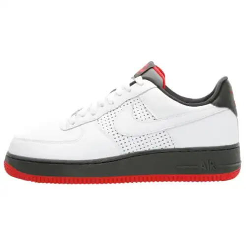 Nike Air Force 1 Slip Resistant Abrasion Resistant Low top Skateboard Shoes Unisex White Black