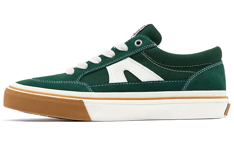 Vision Street Wear Stick Casual Low top Skateboard Shoes Unisex Avocado Green Raw Pips Rubber