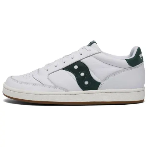 saucony Jazz Court White Green