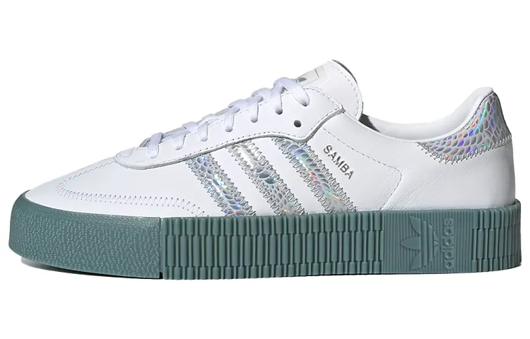 adidas originals Sambarose Cloud White Hazy Emerald