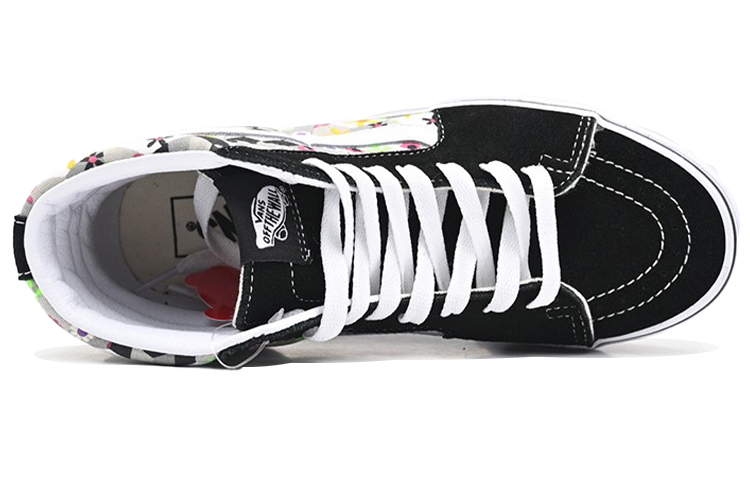 Кеды Vans SK8 (черные) — 黑色印花 — фото 3