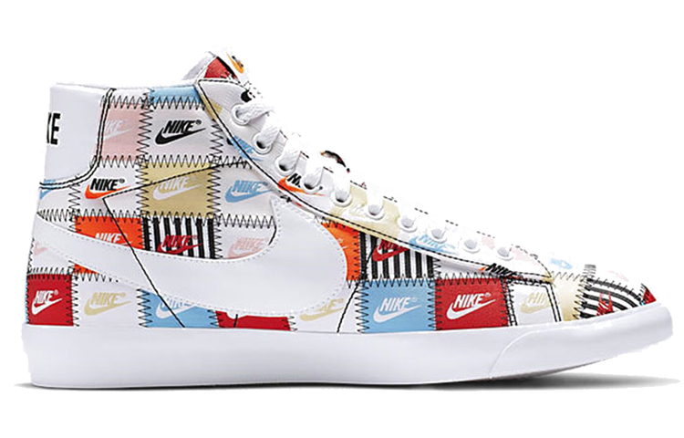 Кеды Nike Blazer Patchwork OG (белый) — фото 2