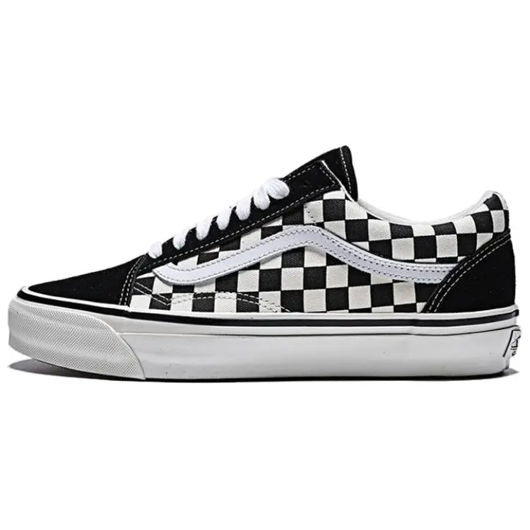 Vans LX OLD SKOOL Breathable Skateboard Shoes Unisex Black White