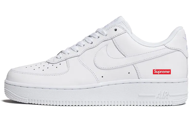 Nike X Supreme Air Force 1 Low 'Box Logo White'