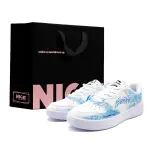 Li Ning Floating Boat Slip Resistant, Abrasion Resistant, Breathable Low top Skateboard Shoes Men's Blue White