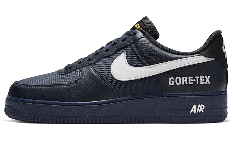 Кроссовки Nike Air Force 1 Gore-Tex (темно-синие) — Тёмно-синий — фото 1