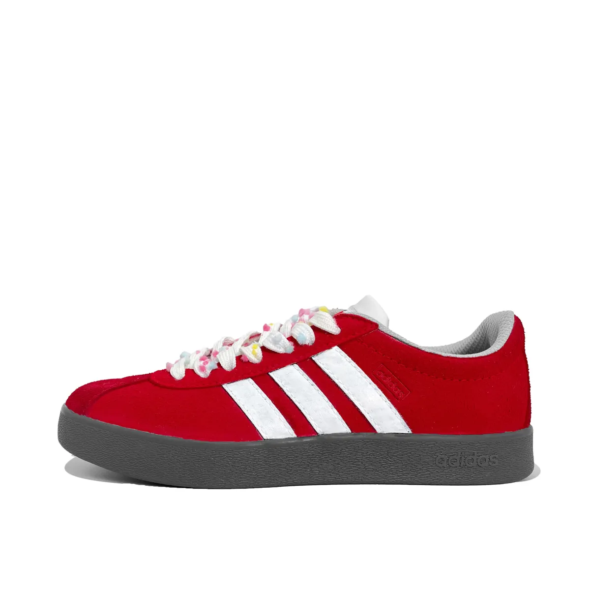 Adidas Little Red Bottle Coverage Quick Dry Lightweight Low top Skateboard Shoes Unisex Red White