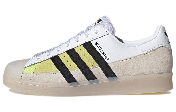 Кеды adidas originals SUPERSTAR (белый / хаки) — фото 1