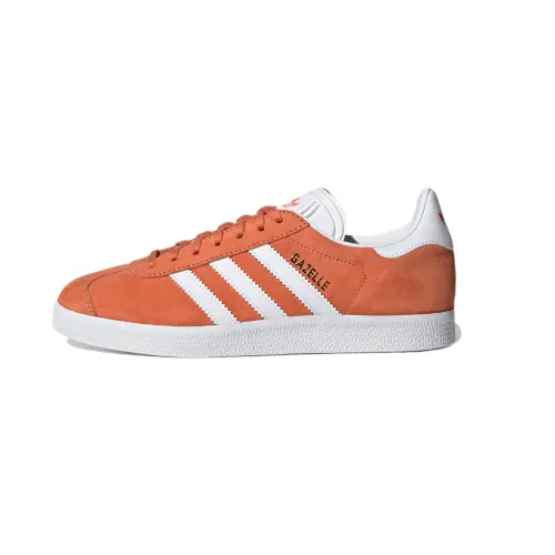 Adidas Originals Gazelle Comfortable Low top Skateboard Shoes Women's Orange White