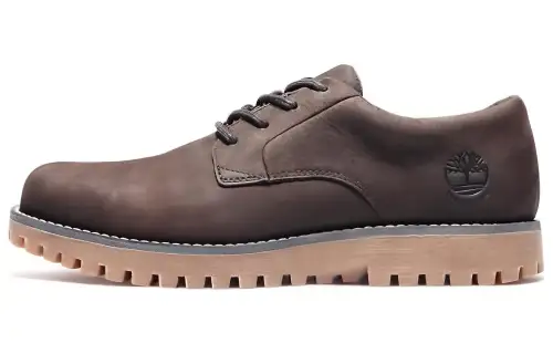 Timberland Jackson Cow Leather Slip Resistant Cushioning Low top Skateboard Shoes Men's Light Brown