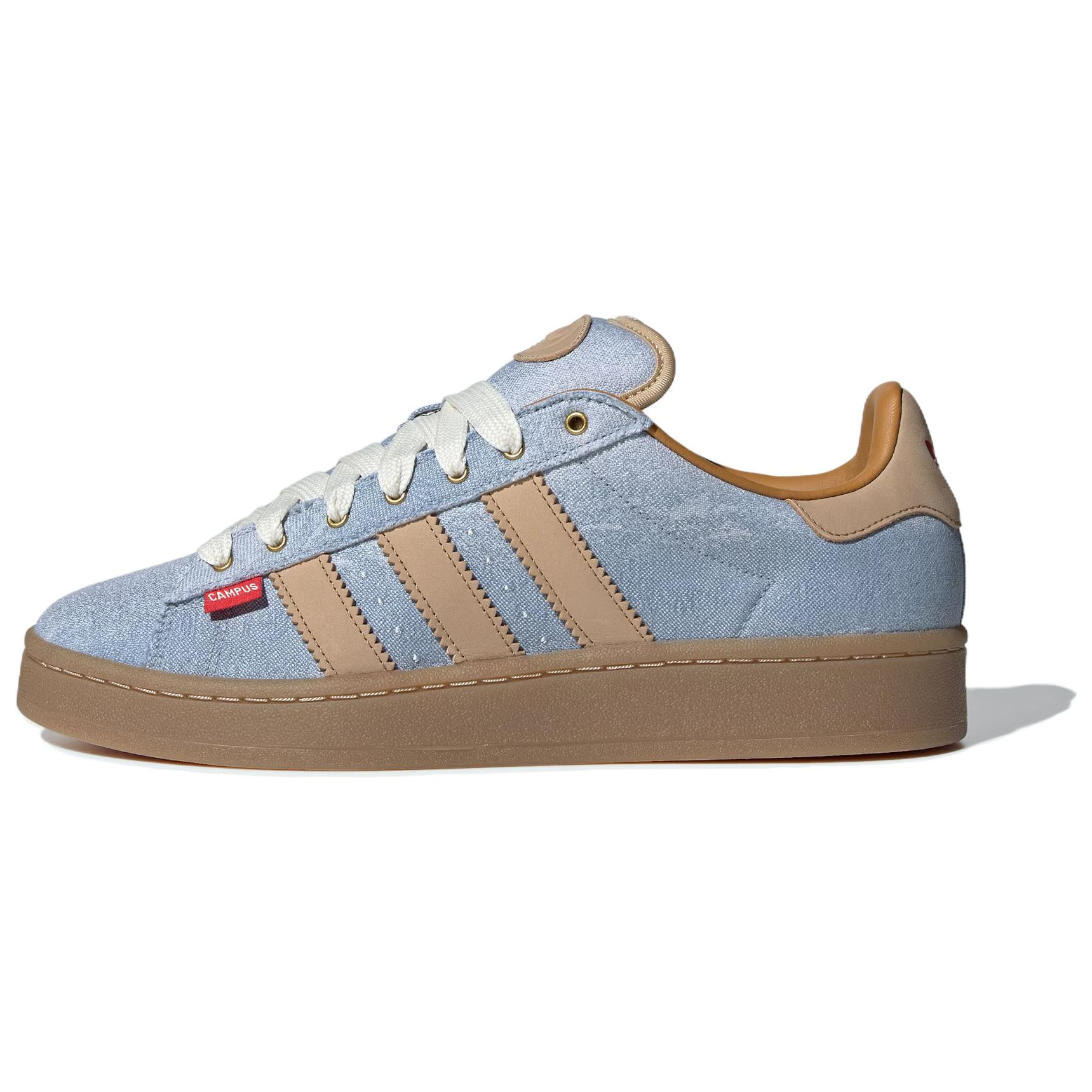 Adidas originals CAMPUS 00s comfortable and versatile thin-soled bread shoes, low-top sneakers, same style for men and women, blue brown