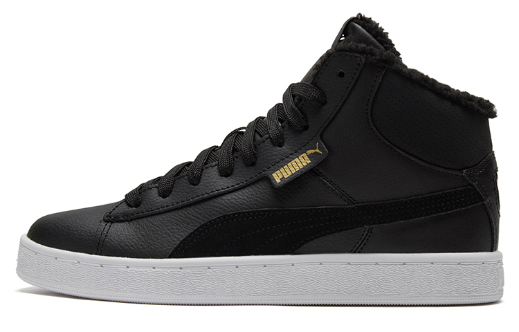 PUMA 1948 Mid Lfur Mid Top Fleece Lined Casual Skate Shoes Unisex Black
