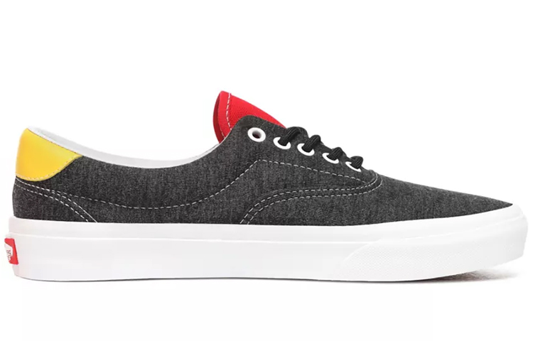 Кеды Vans Era Coastal 59 (черно-желто-красные) — фото 2
