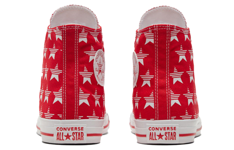 Кеды Converse Chuck Taylor All Star (бело-красные) — фото 5
