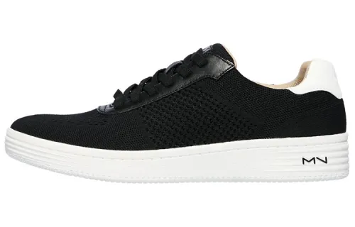 Skechers Skateboard Shoes Men's Low Top Black