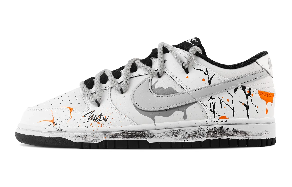 Nike Dunk Asphalt Gray Shadow Slip Resistant Abrasion Resistant Low top Skateboard Shoes Unisex