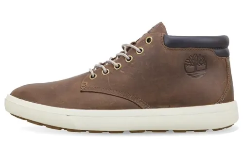 Timberland Ashwood Skateboard Shoes Men's Mid Top Brown