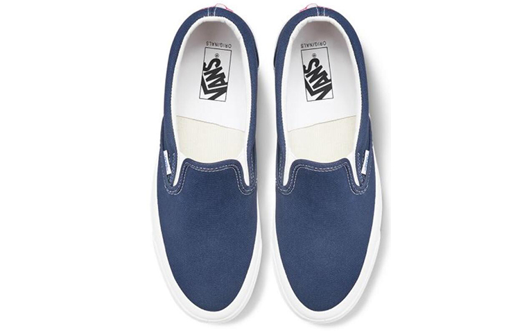 Слипоны Vans slip-on Lx (синие) — Синий — фото 3