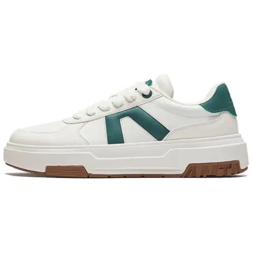 Anta A Dao Abrasion Resistant Slip Resistant Low top Skateboard Shoes Men's White Green