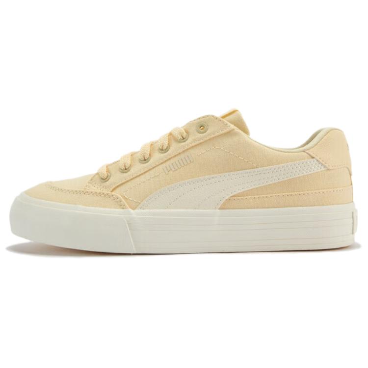 Кеды PUMA COURT CLASSIC VULC FS 396353-33 (светло-желтые)